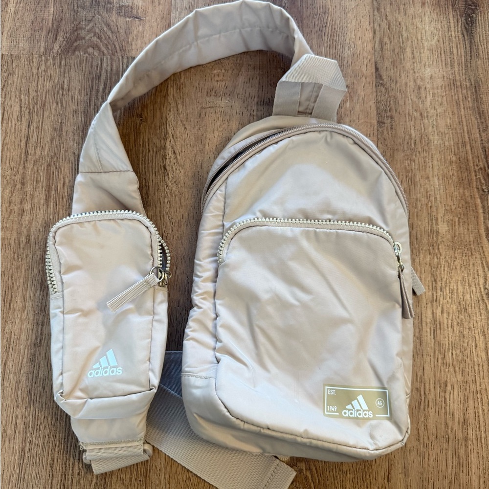 Adidas Beige Belt Bag